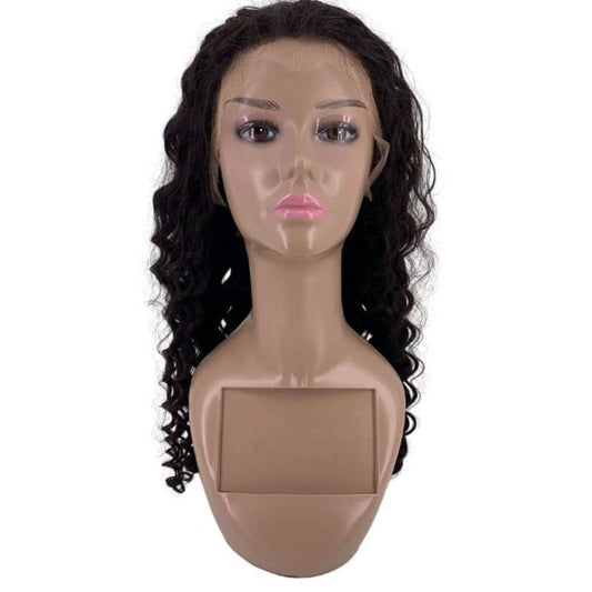 Deep Wave Lace Front Wig - 100% Human Hair