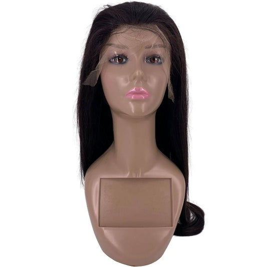Straight Lace Front Wig - 100% Virgin Human Hair